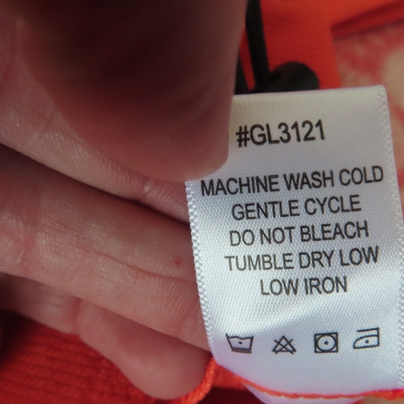 Graham Luxe by 1764 - Men’s Kash Heather Orange Golf Jacket - Size M NWT - Picture 8 of 8